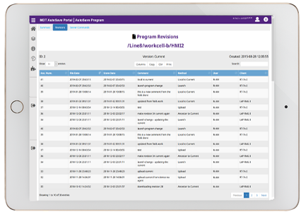 Screenshot AutoSave Versionskontrolle und Backup
